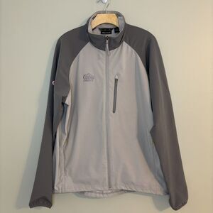 Coors Light Marmot Full Zip Long Sleeve Windbreaker Jacket Men's XL Lightweight